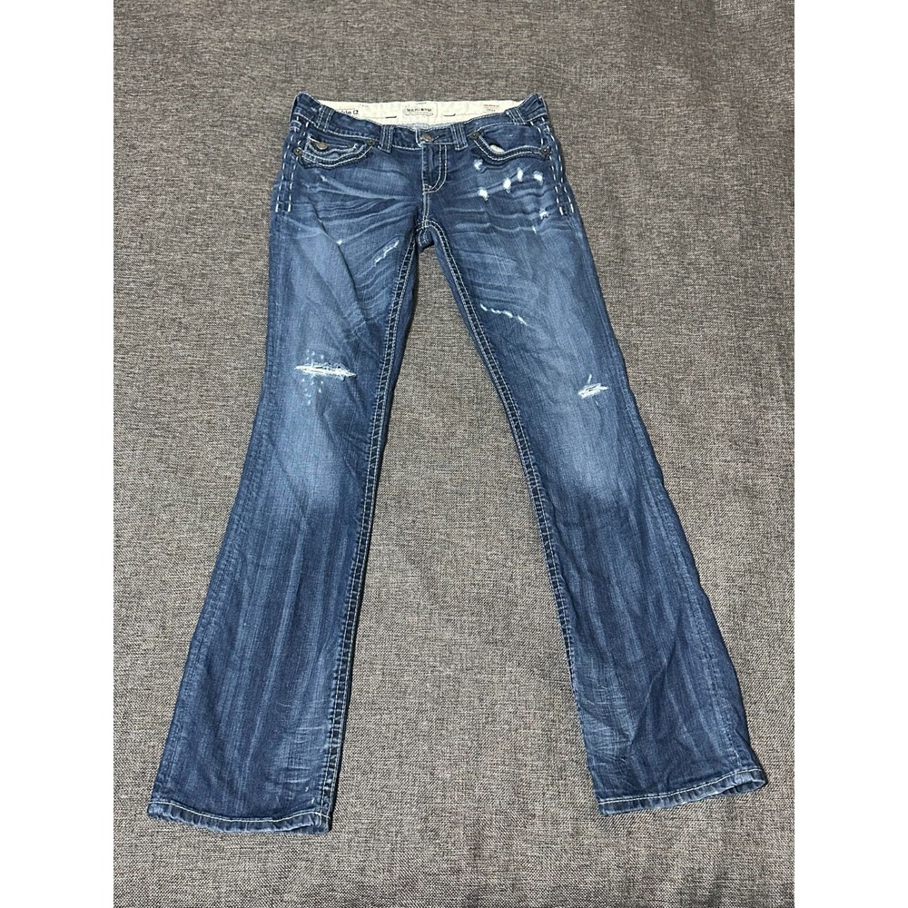 MEK‎ DNM Women's 29/34 Buckle Melbourne Slim Bootcut Jeans